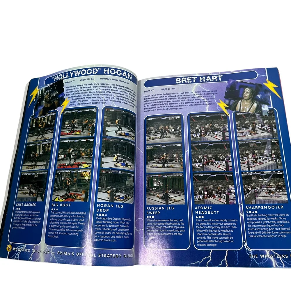 1998 WCW/NWO THUNDER (PRIMA'S OFFICIAL STRATEGY GUIDE) By Anthony Pena